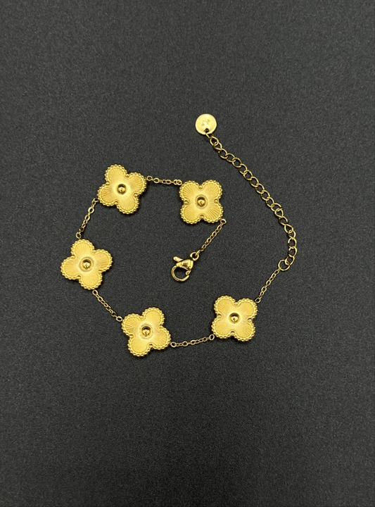 Gold Flower Bracelet